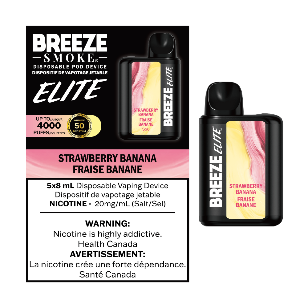 Breeze Elite Disposable S50 4000 Puffs 8mL The Green Hex Vapes Breeze Elite Disposable S50 4000 Puffs 8mL The Green Hex Vapes
